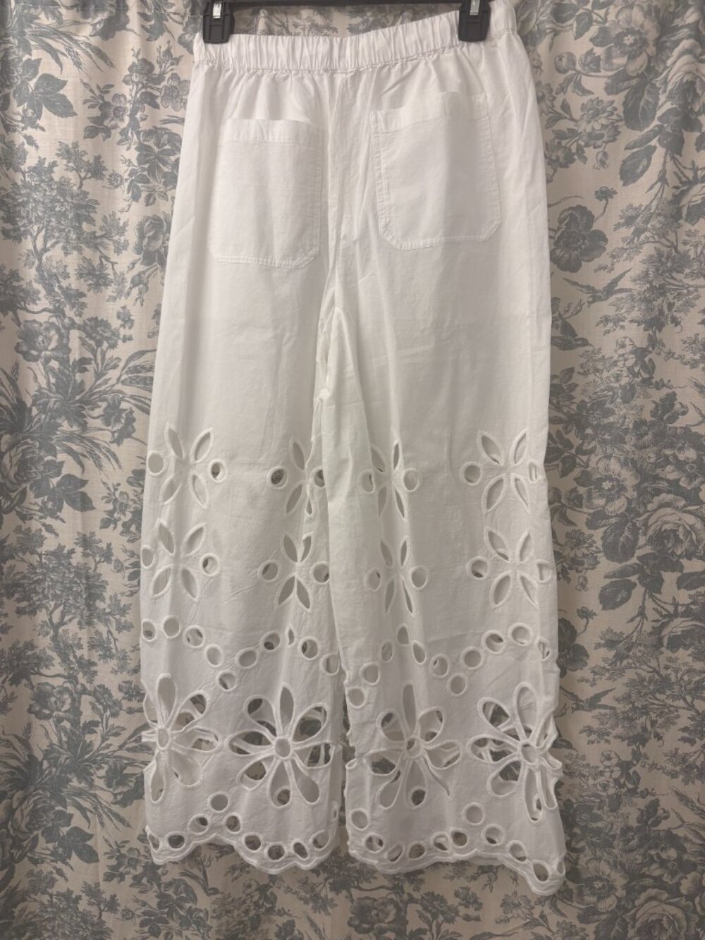 Splendid Emma Eyelet Pant Size XS White - Picture 2 of 3
